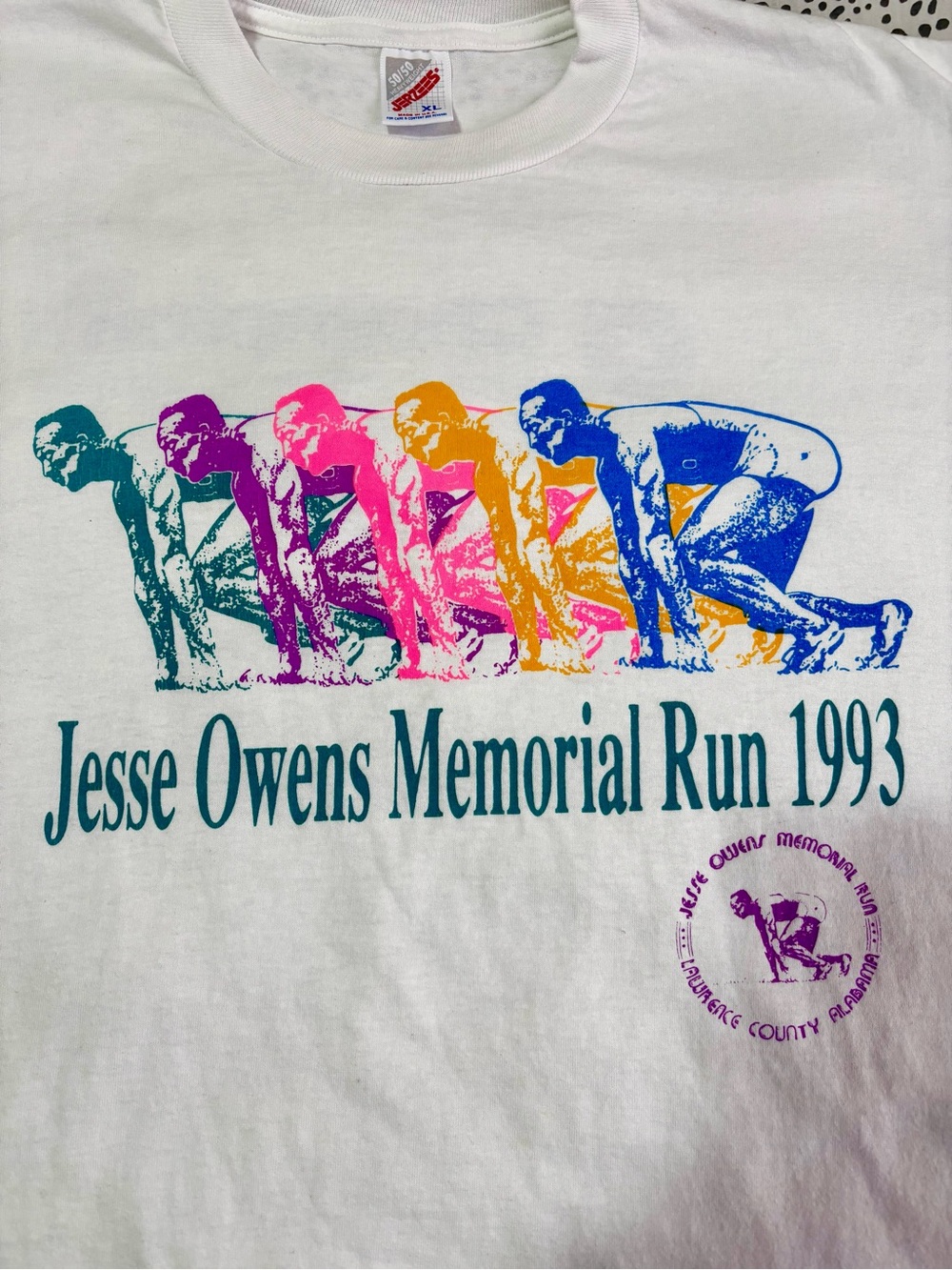 Vintage Jesse Owens Memorial Run 1993 Tee - Picture 2 of 5